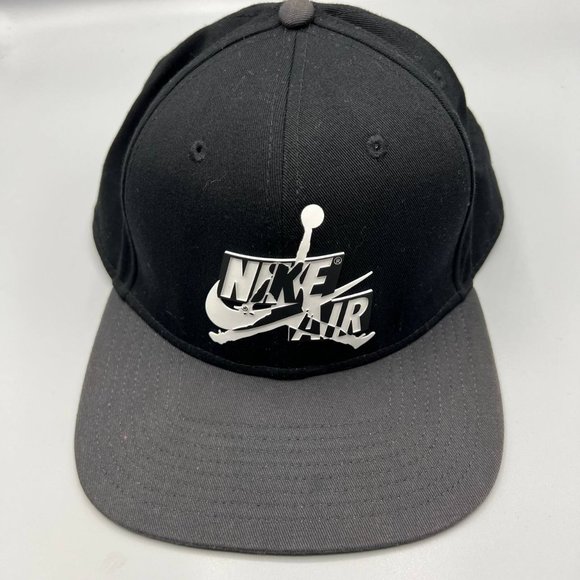 Air Jordan Hat Men Black Jumpman Snap Back Cap‎ Nike - Picture 1 of 7